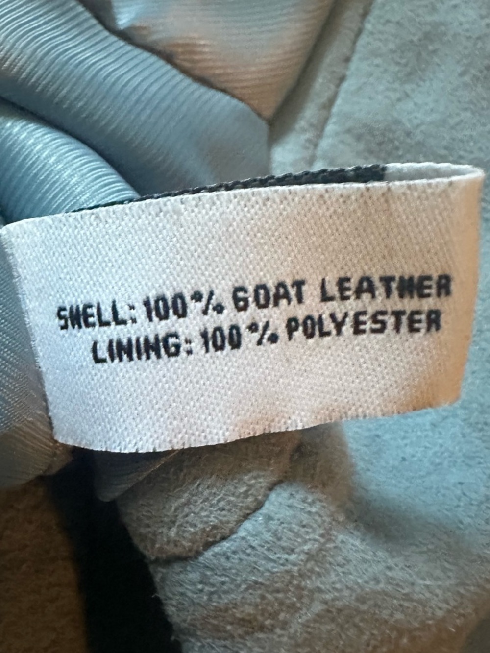 Walter Baker Kacey Suede Jacket Women's Baby Blue NWT $898 Sz Large - Picture 13 of 15